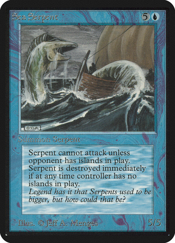 Sea Serpent [Alpha Edition] | Good Games Cannington
