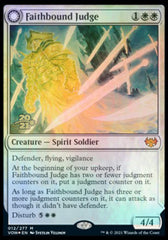 Faithbound Judge // Sinner's Judgment [Innistrad: Crimson Vow Prerelease Promos] | Good Games Cannington