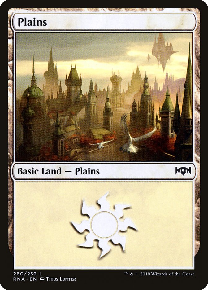 Plains (260) [Ravnica Allegiance] | Good Games Cannington