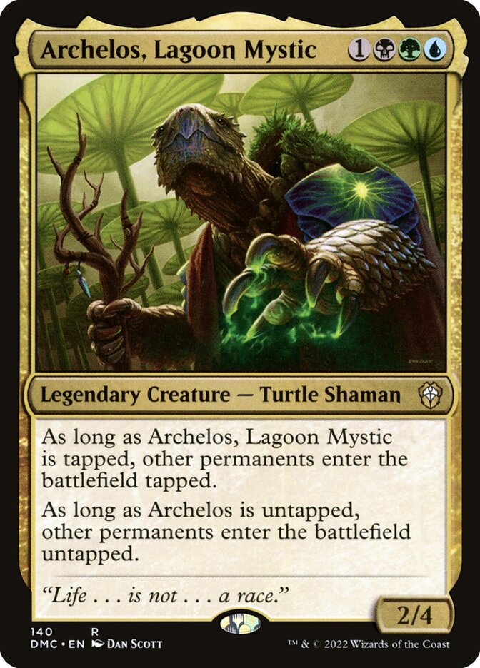 Archelos, Lagoon Mystic 140 (Commander: Dominaria United)  | Good Games Cannington