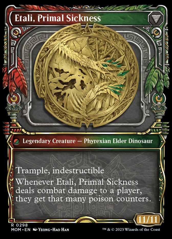 Etali, Primal Conqueror // Etali, Primal Sickness (Showcase Planar Booster Fun) [March of the Machine] | Good Games Cannington