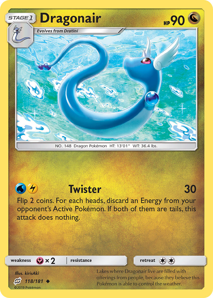 Dragonair (118/181) [Sun & Moon: Team Up] | Good Games Cannington