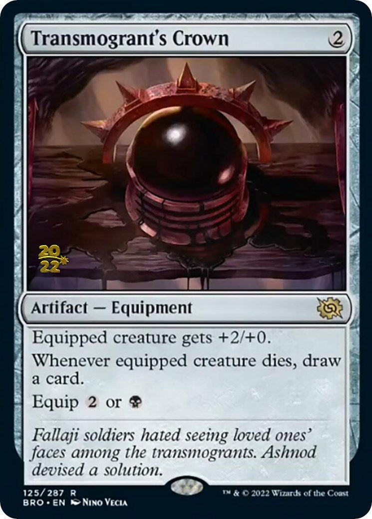 Transmogrant's Crown [The Brothers' War Prerelease Promos] | Good Games Cannington