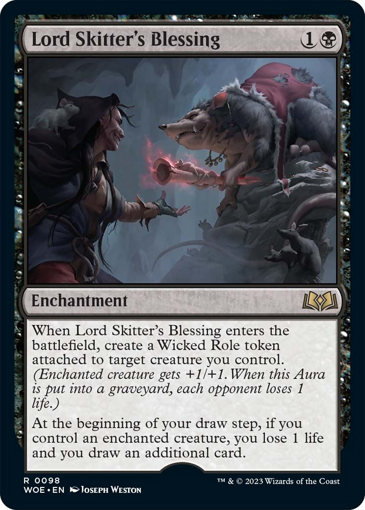 Lord Skitter's Blessing [Wilds of Eldraine] | Good Games Cannington