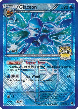 Glaceon (023/116) (City Championships) (Staff) [League & Championship Cards] | Good Games Cannington