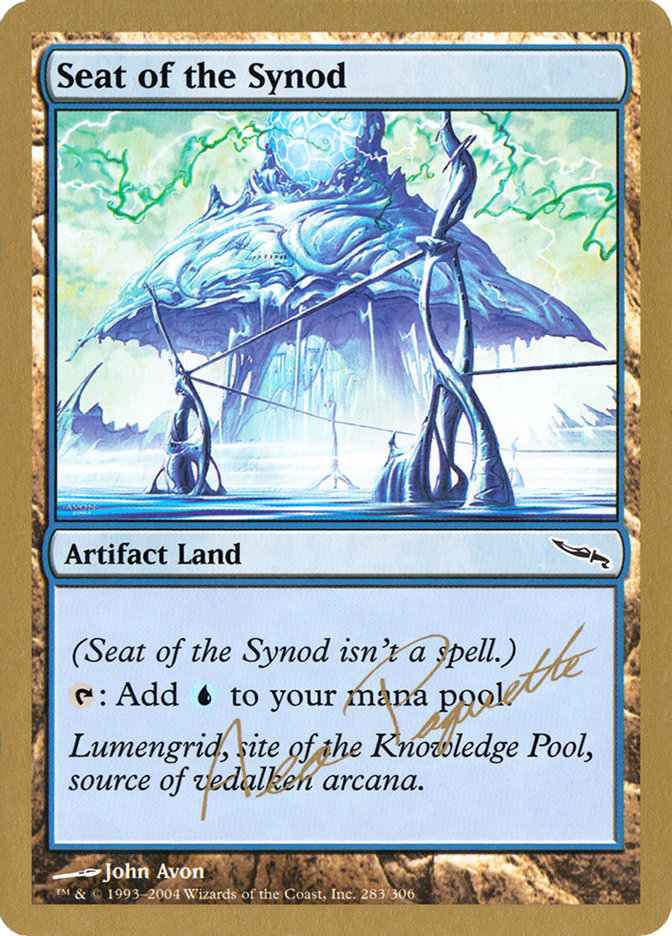 Seat of the Synod (Aeo Paquette) [World Championship Decks 2004] | Good Games Cannington
