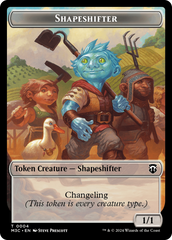 Shapeshifter (0004) // Copy Double-Sided Token [Modern Horizons 3 Commander Tokens] | Good Games Cannington