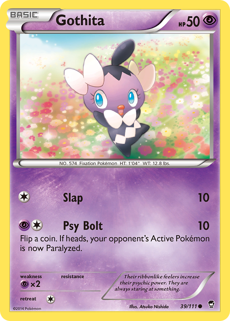 Gothita (39/111) [XY: Furious Fists] | Good Games Cannington