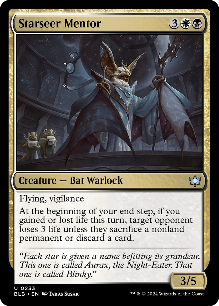 Starseer Mentor [Bloomburrow] | Good Games Cannington