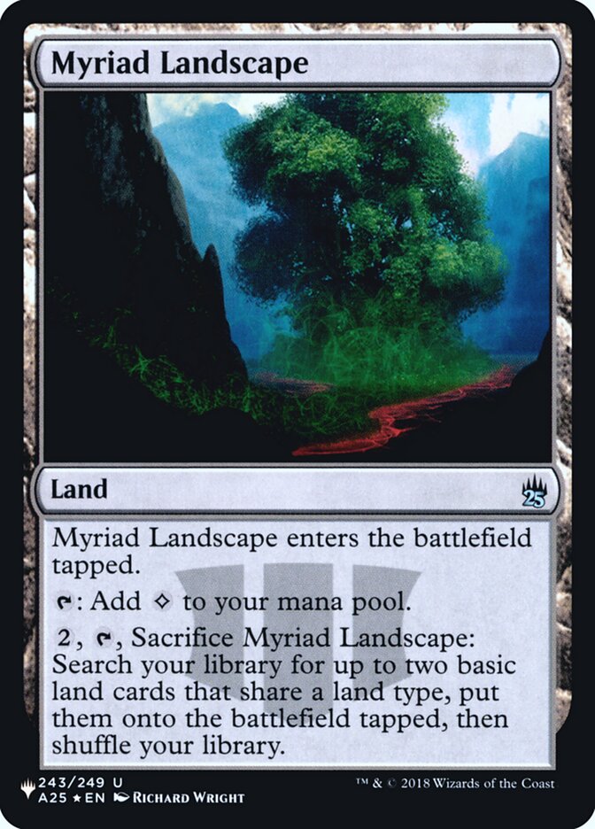 Myriad Landscape [Secret Lair: Heads I Win, Tails You Lose] | Good Games Cannington