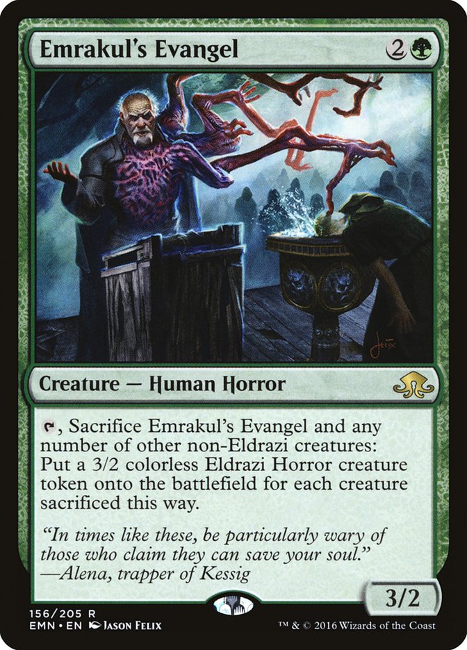 Emrakul's Evangel 156 (Eldritch Moon)  | Good Games Cannington