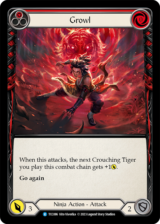 Growl (Red) [TCC086] (Round the Table: TCC x LSS) | Good Games Cannington