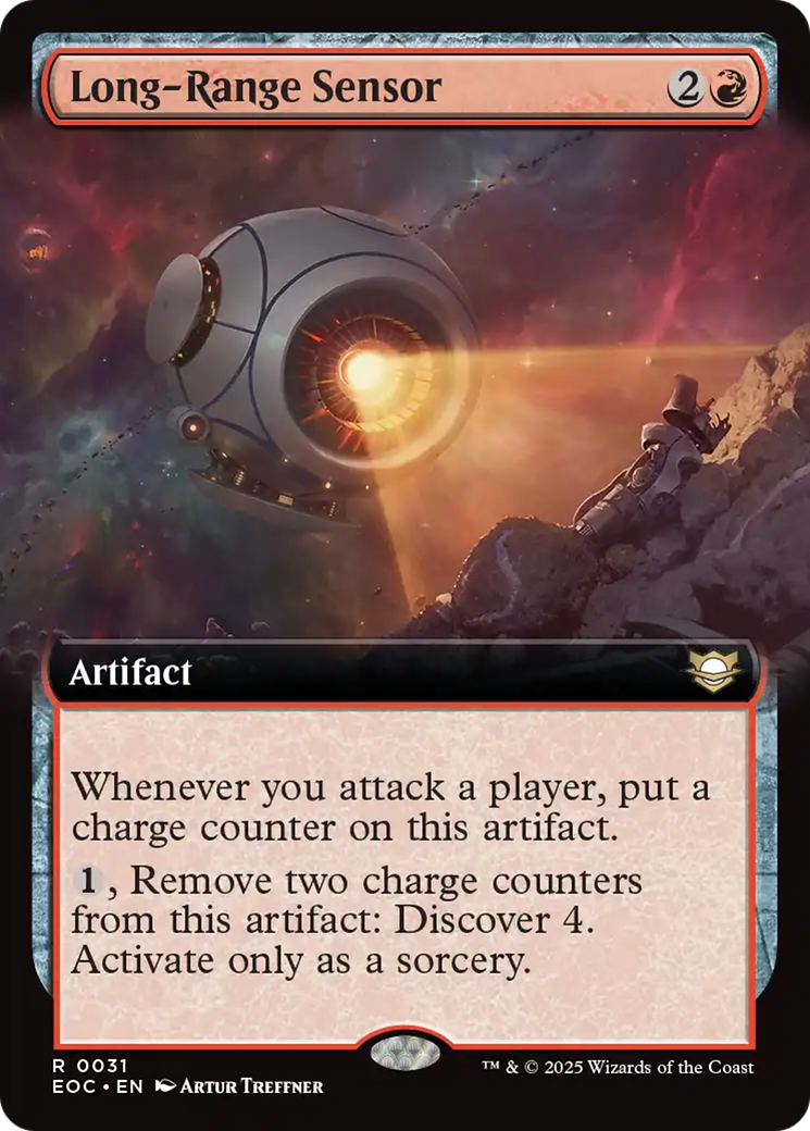 Long-Range Sensor (Extended Art) [Edge of Eternities Commander] | Good Games Cannington