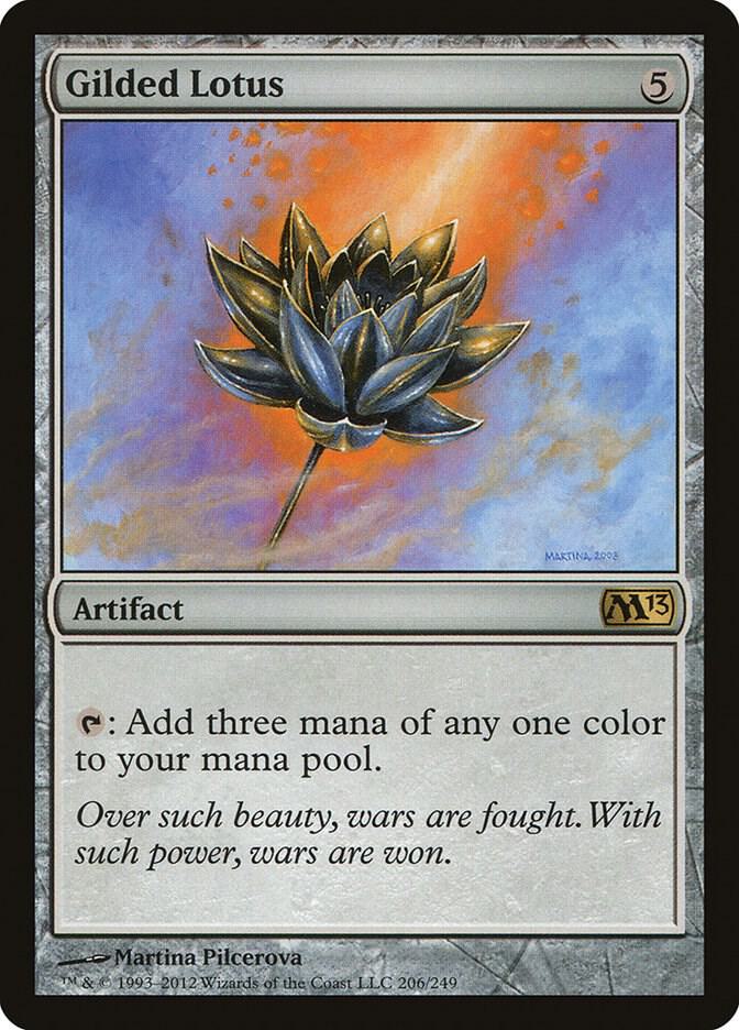 Gilded Lotus 206/249 (Magic 2013 (M13))  | Good Games Cannington
