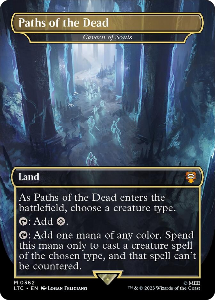 Paths of the Dead - Cavern of Souls [The Lord of the Rings: Tales of Middle-Earth Commander] | Good Games Cannington