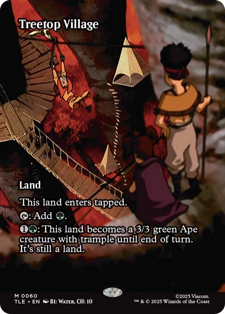 Treetop Village (Borderless) [Avatar: The Last Airbender: Eternal-Legal] | Good Games Cannington