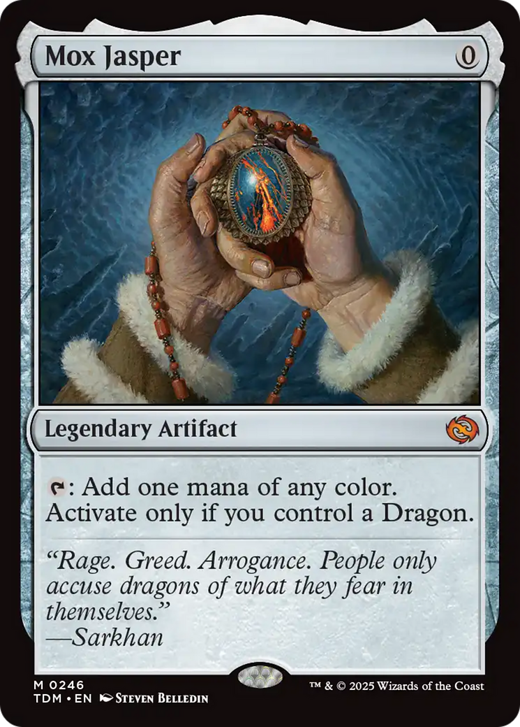 Mox Jasper [Tarkir: Dragonstorm] | Good Games Cannington