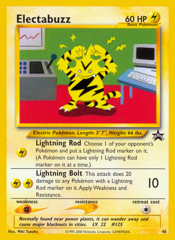 Electabuzz (46) [Wizards of the Coast: Black Star Promos] | Good Games Cannington