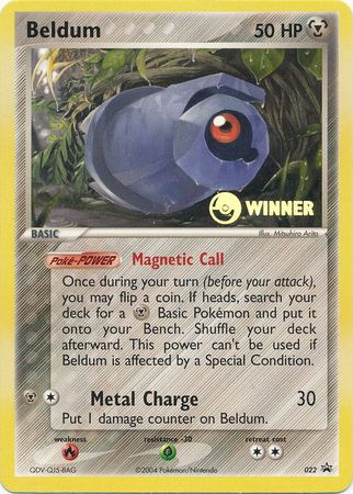 Beldum (022) (Winner Promo) [League & Championship Cards] | Good Games Cannington