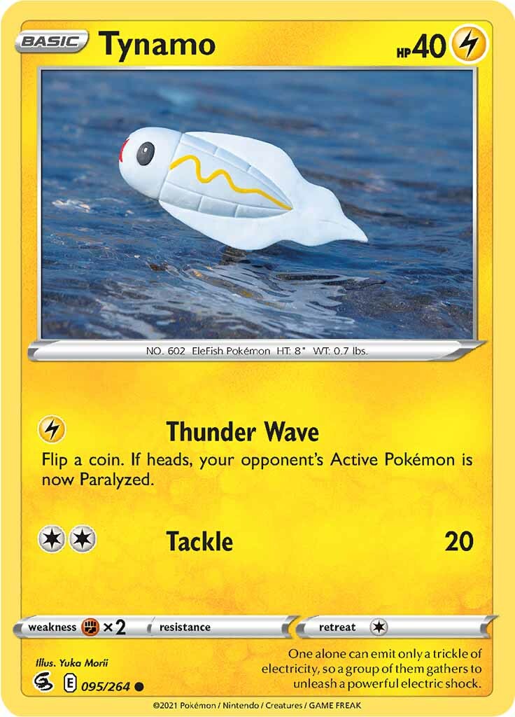 Tynamo (095/264) [Sword & Shield: Fusion Strike] | Good Games Cannington