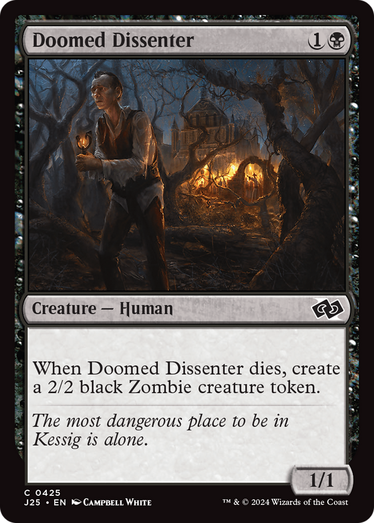 Doomed Dissenter [Foundations Jumpstart] | Good Games Cannington