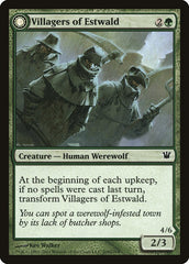 Villagers of Estwald // Howlpack of Estwald [Innistrad] | Good Games Cannington