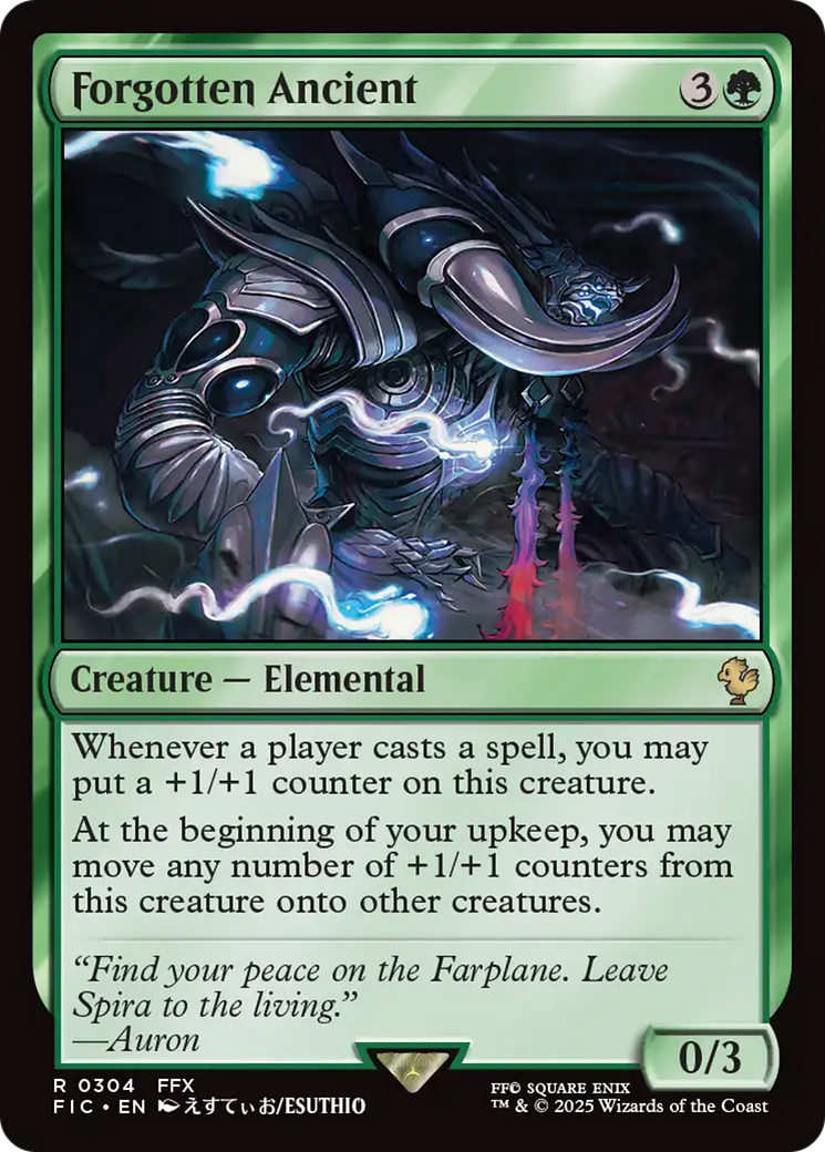 Forgotten Ancient [FINAL FANTASY Commander] | Good Games Cannington