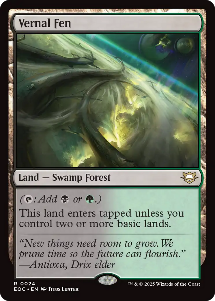 Vernal Fen [Edge of Eternities Commander] | Good Games Cannington