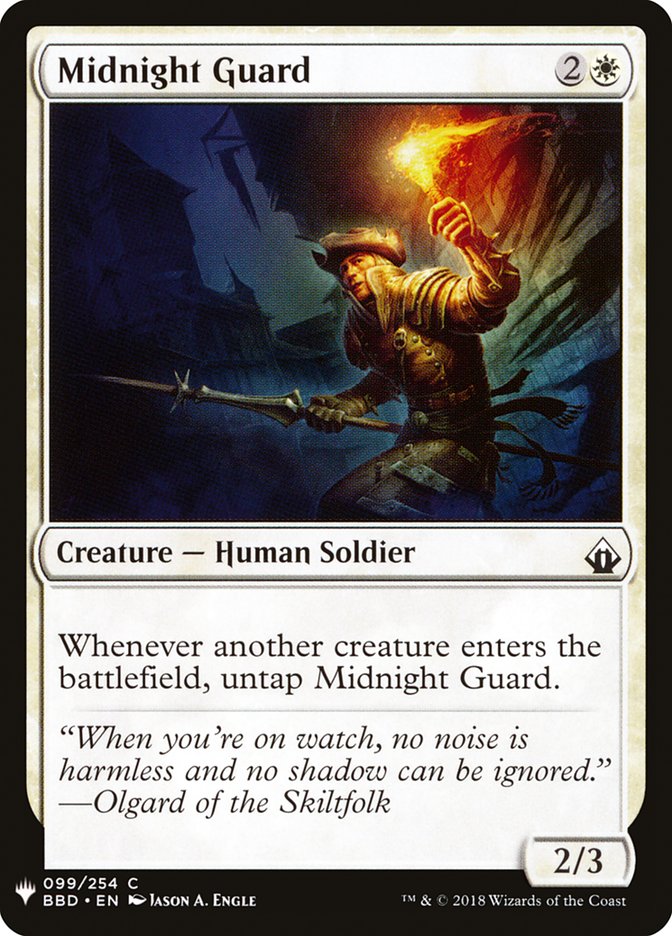 Midnight Guard [Mystery Booster] | Good Games Cannington