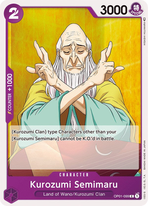 Kurozumi Semimaru [Romance Dawn] | Good Games Cannington