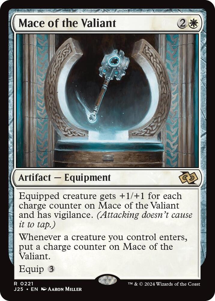 Mace of the Valiant 221/779 (Foundations Jumpstart)  | Good Games Cannington
