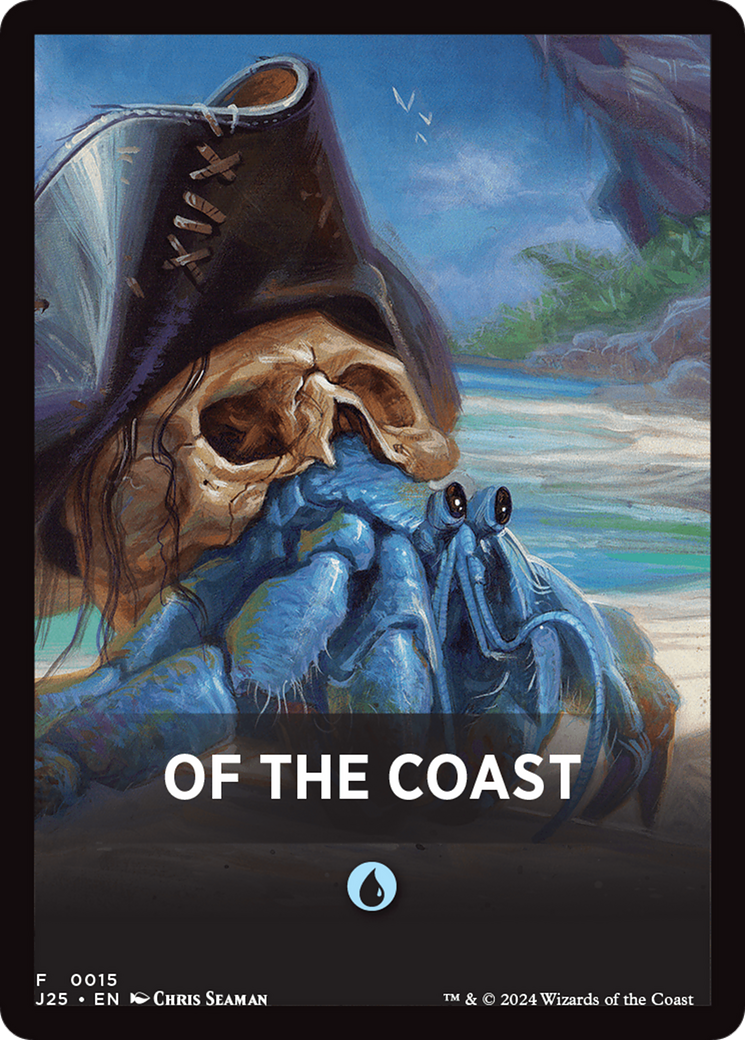 Of The Coast Theme Card [Foundations Jumpstart Front Cards] | Good Games Cannington