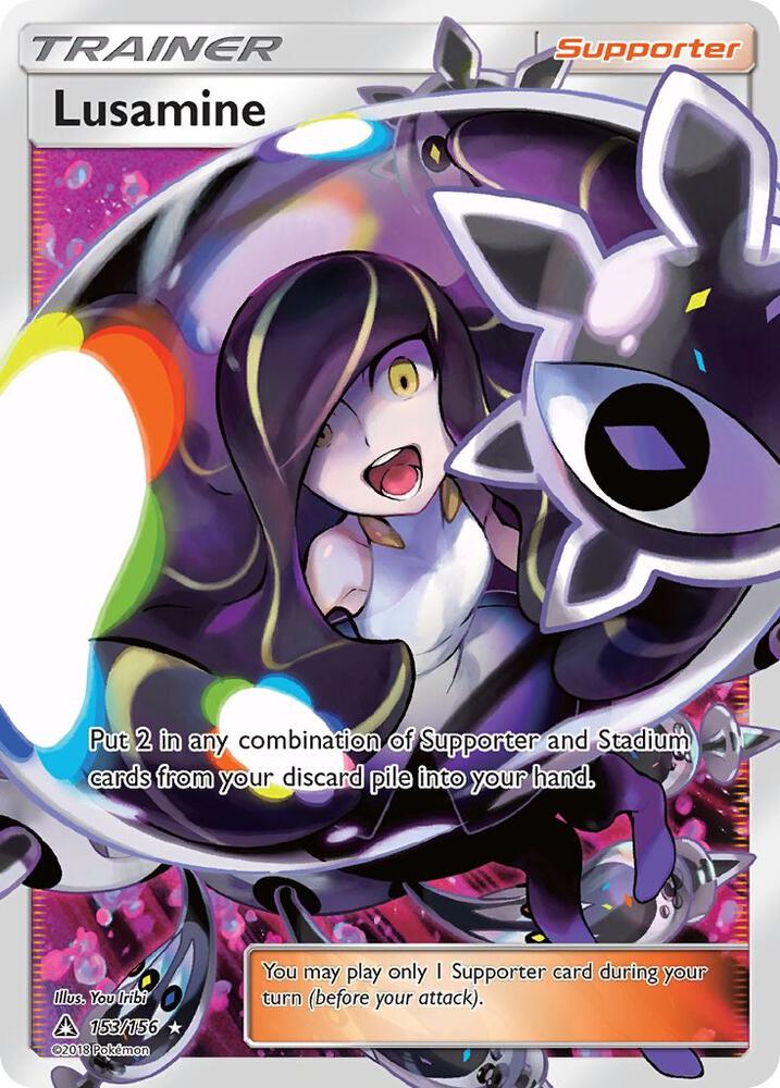 Lusamine Full Art (SM - Ultra Prism)  - Holofoil | Good Games Cannington