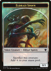 Eldrazi Spawn // Vampire Double-Sided Token [Commander 2017 Tokens] | Good Games Cannington