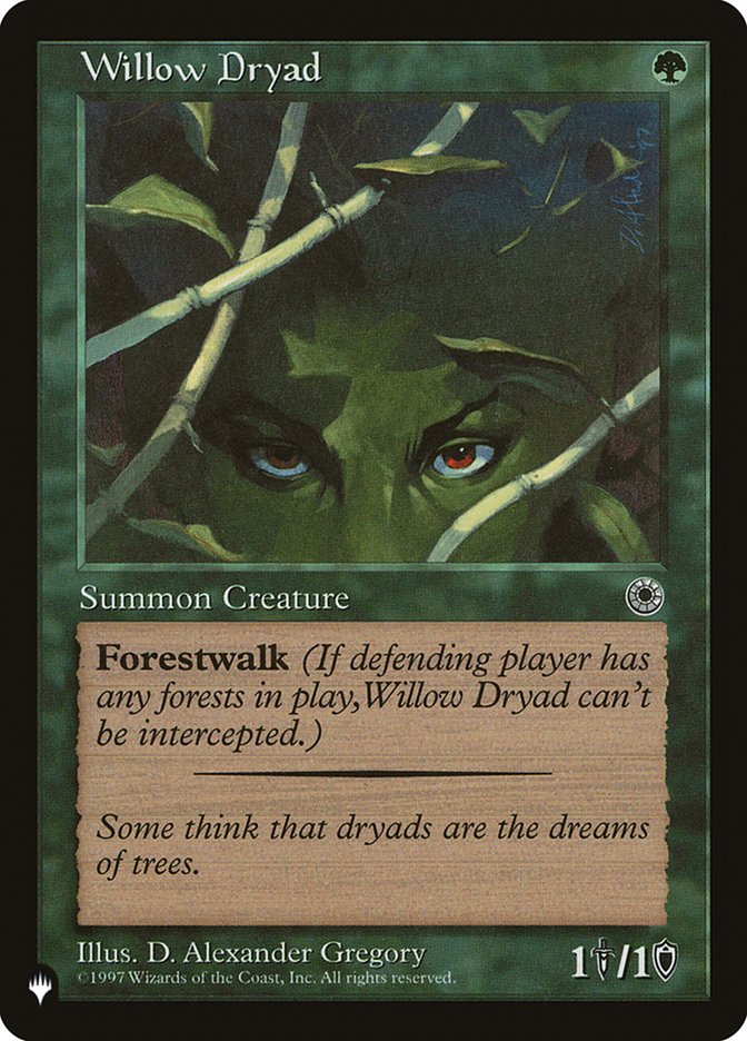 Willow Dryad [The List] | Good Games Cannington
