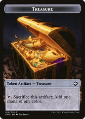 Thopter // Treasure Double-Sided Token [Dungeons & Dragons: Adventures in the Forgotten Realms Commander Tokens] | Good Games Cannington