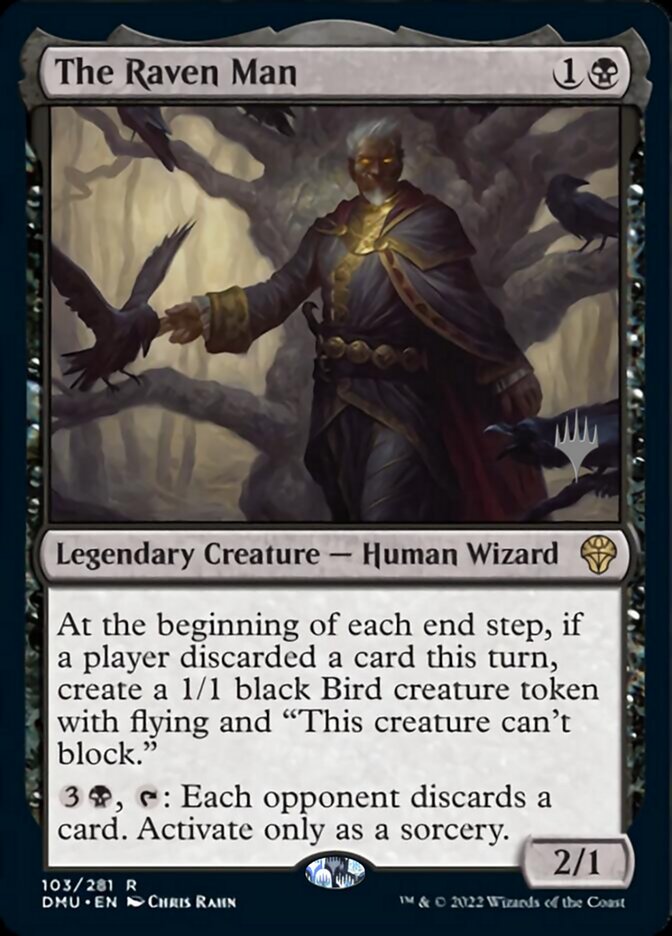 The Raven Man (Promo Pack) [Dominaria United Promos] | Good Games Cannington