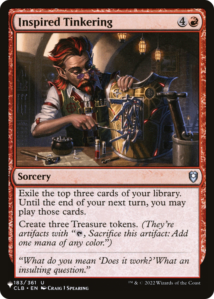 Inspired Tinkering [The List] | Good Games Cannington