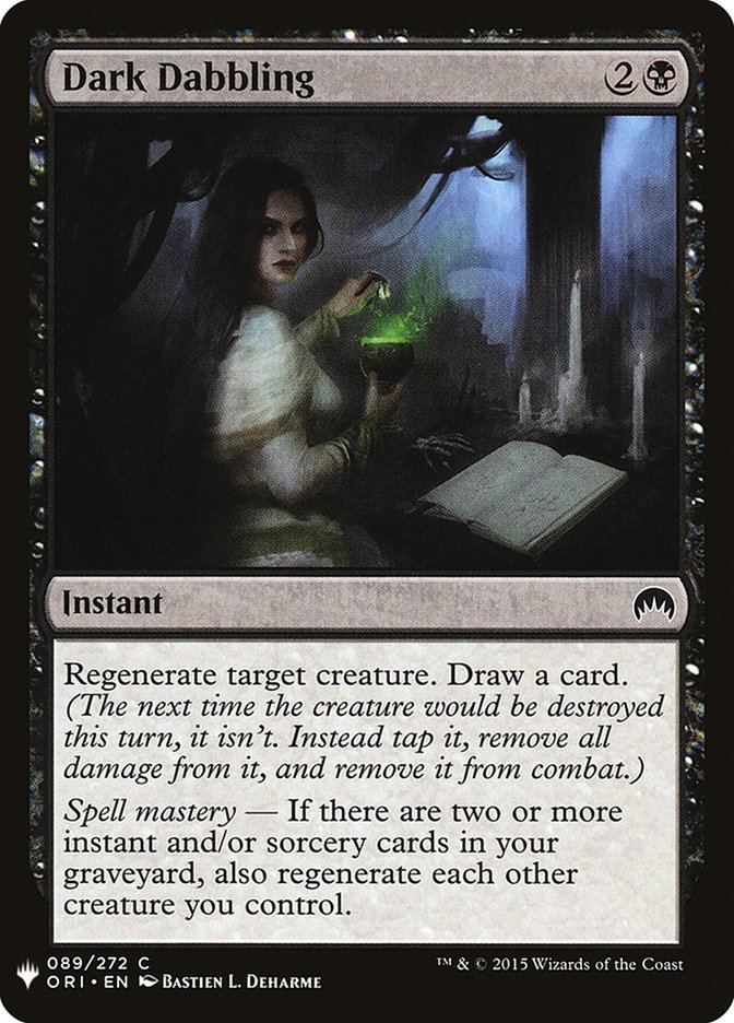 Dark Dabbling [Mystery Booster] | Good Games Cannington