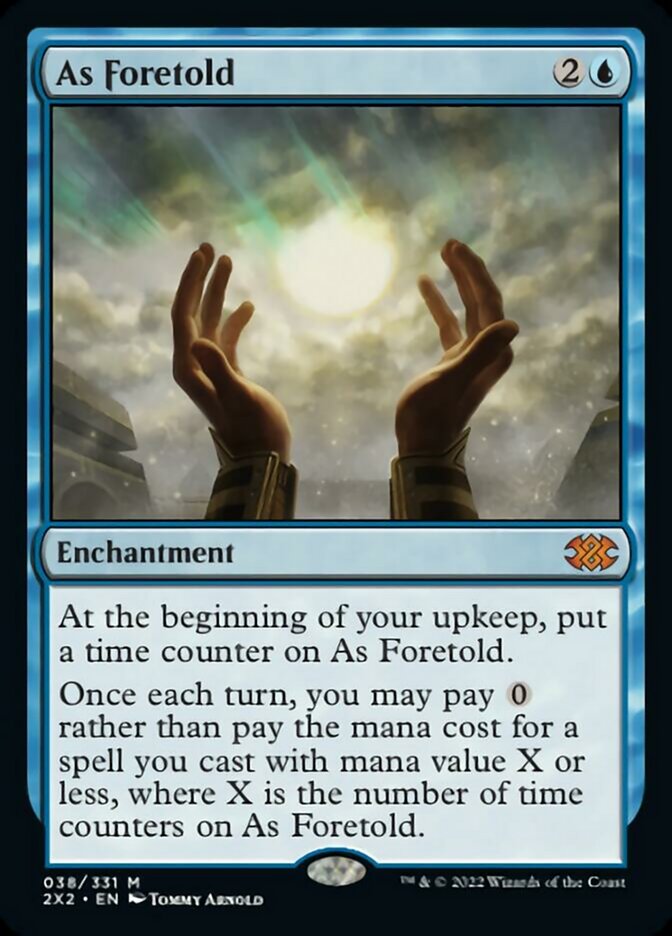 As Foretold [Double Masters 2022] | Good Games Cannington