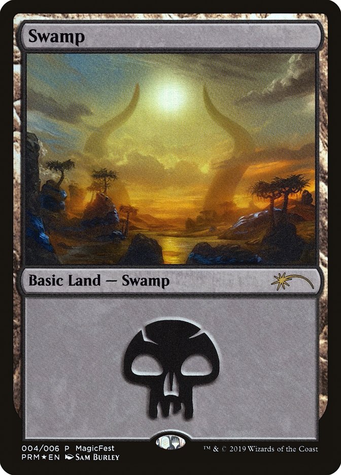 Swamp (4) [MagicFest 2019] | Good Games Cannington