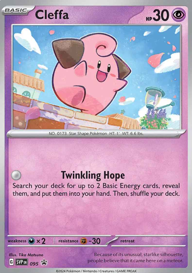 Cleffa (095) [Scarlet & Violet: Black Star Promos] | Good Games Cannington