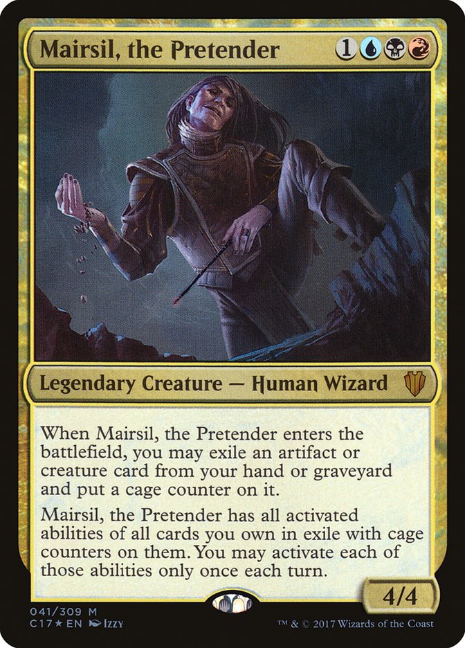 Mairsil, the Pretender 41/309 (Commander 2017)  - Foil | Good Games Cannington