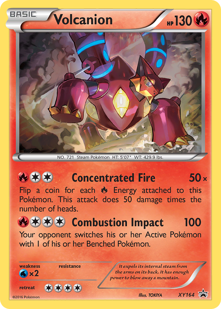 Volcanion (XY164) [XY: Black Star Promos] | Good Games Cannington