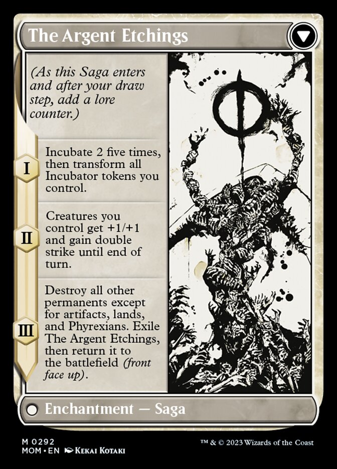 Elesh Norn // The Argent Etchings (Showcase Planar Booster Fun) [March of the Machine] | Good Games Cannington