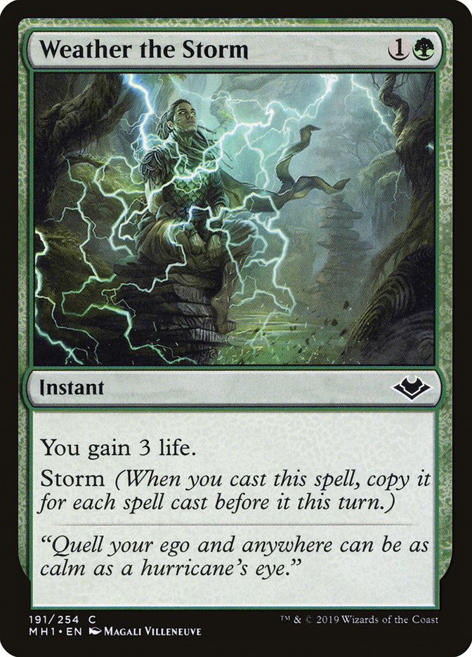 Weather the Storm [Modern Horizons] | Good Games Cannington