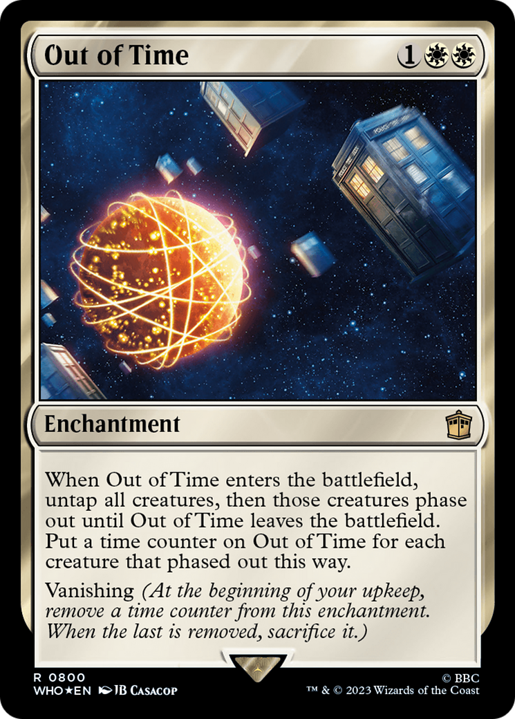 Out of Time (Surge Foil) [Doctor Who] | Good Games Cannington