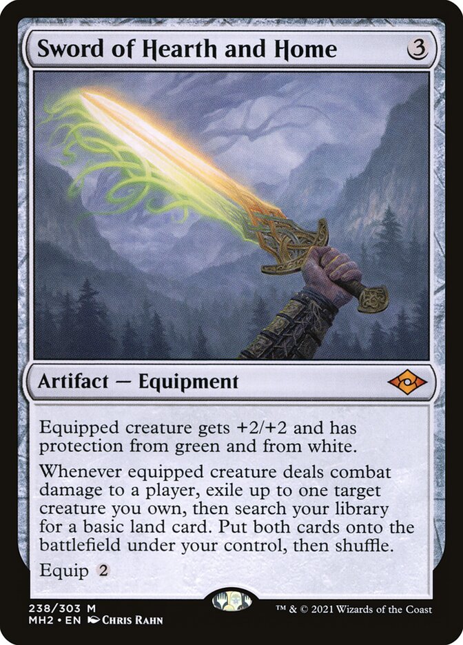 Sword of Hearth and Home 238/303 (Modern Horizons 2)  - Foil | Good Games Cannington
