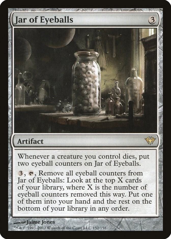 Jar of Eyeballs 152/158 (Dark Ascension)  | Good Games Cannington