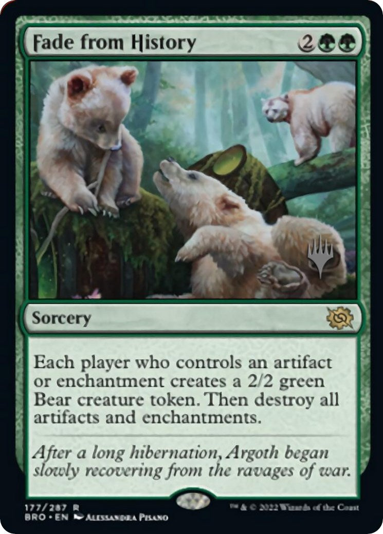 Fade from History (Promo Pack) [The Brothers' War Promos] | Good Games Cannington